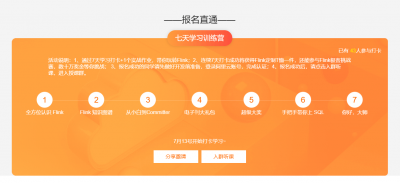 阿里云打卡7天领Flink定制T恤